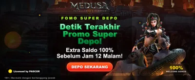 Bonus Member Baru 100% banner